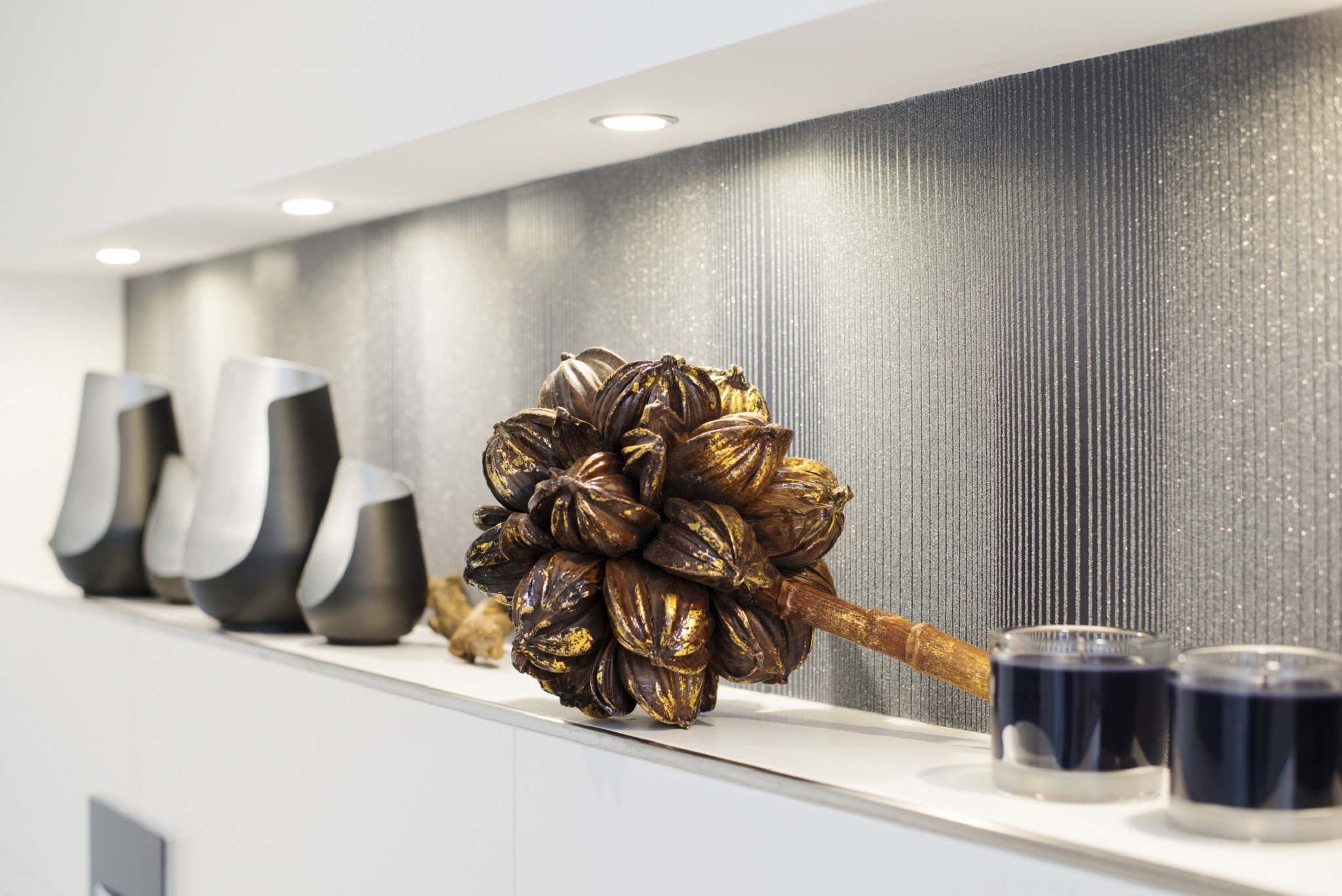 Nischen mit Tapete gestalten