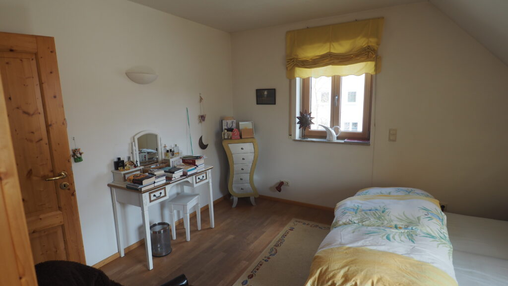 Einrichtungsplanung Schlafzimmer vorher